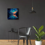 River Of Visions by Ann Klee - 24x24 acrylic wall art in a room