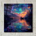 River Of Visions 2 by Ann Klee - 12x12 acrylic wall art in a room
