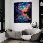 River Of Visions 2 by Ann Klee - 36x36 acrylic wall art in a room