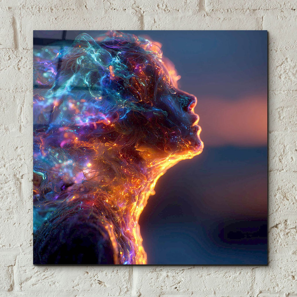 Prism Of Her 2 by Ann Klee - 12x12 acrylic wall art in a room