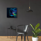 Morning Glory by Ann Klee - 24x24 acrylic wall art in a room
