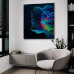 Morning Glory by Ann Klee - 36x36 acrylic wall art in a room