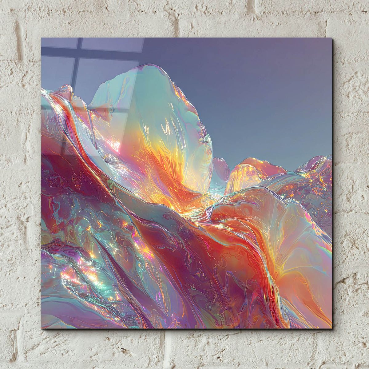 Mindscape 3 by Ann Klee - 12x12 acrylic wall art in a room
