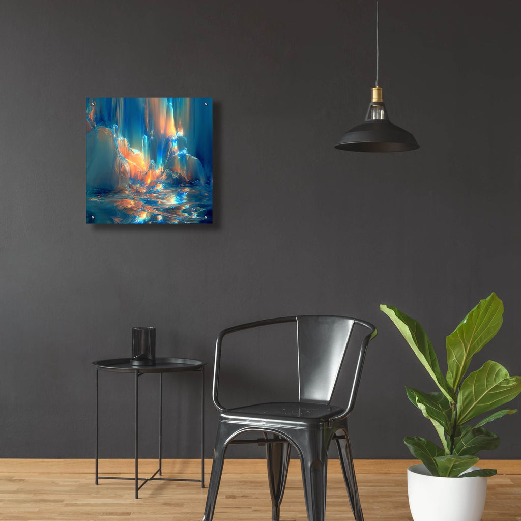 Mindscape 8 by Ann Klee - 24x24 acrylic wall art in a room
