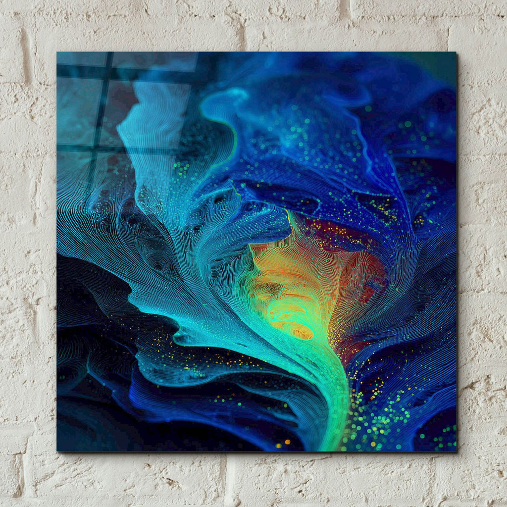 Magestic Storm by Ann Klee - 12x12 acrylic wall art in a room