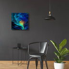 Magestic Storm by Ann Klee - 24x24 acrylic wall art in a room