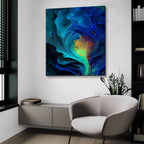 Magestic Storm by Ann Klee - 36x36 acrylic wall art in a room