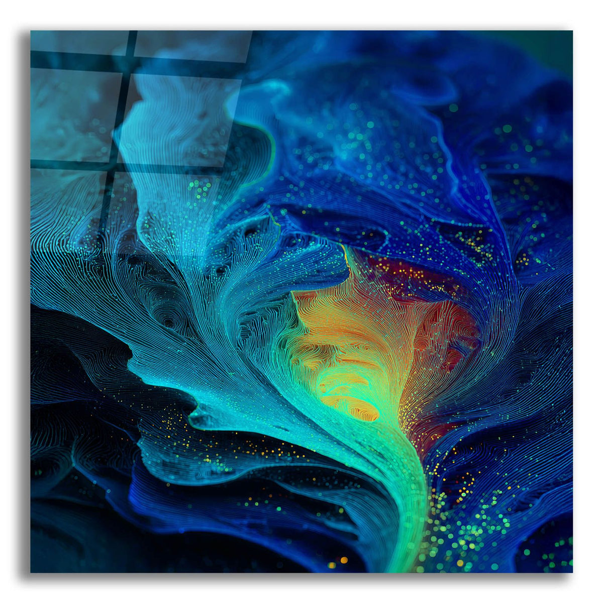 Magestic Storm by Ann Klee acrylic glass wall art