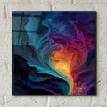 Magestic Storm 2 by Ann Klee - 12x12 acrylic wall art in a room