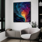 Magestic Storm 2 by Ann Klee - 36x36 acrylic wall art in a room