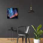 Luinescent Forest by Ann Klee - 24x24 acrylic wall art in a room