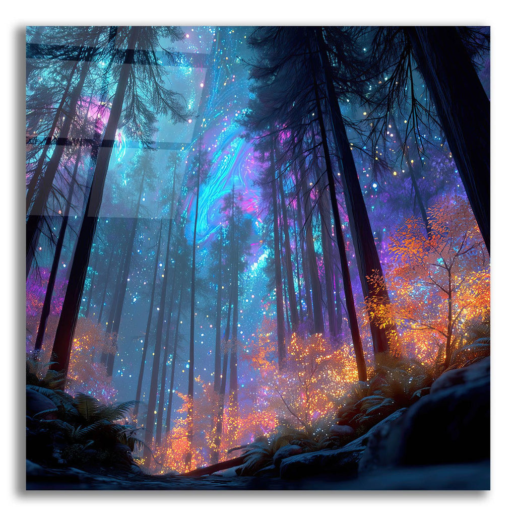 Luinescent Forest by Ann Klee acrylic glass wall art