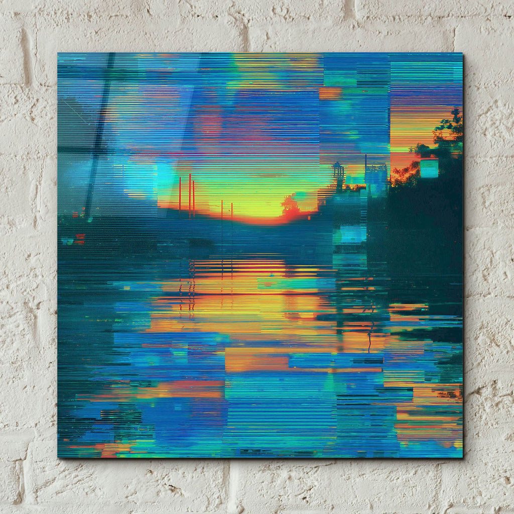 Landscape Trip by Ann Klee - 12x12 acrylic wall art in a room