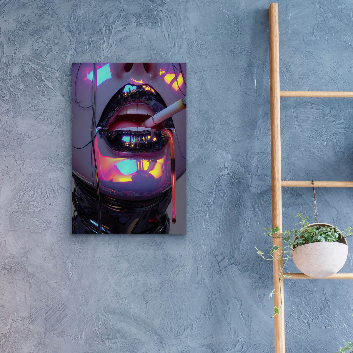 Guilty Pleasure 2 by Ann Klee - 16x24 acrylic wall art in a room