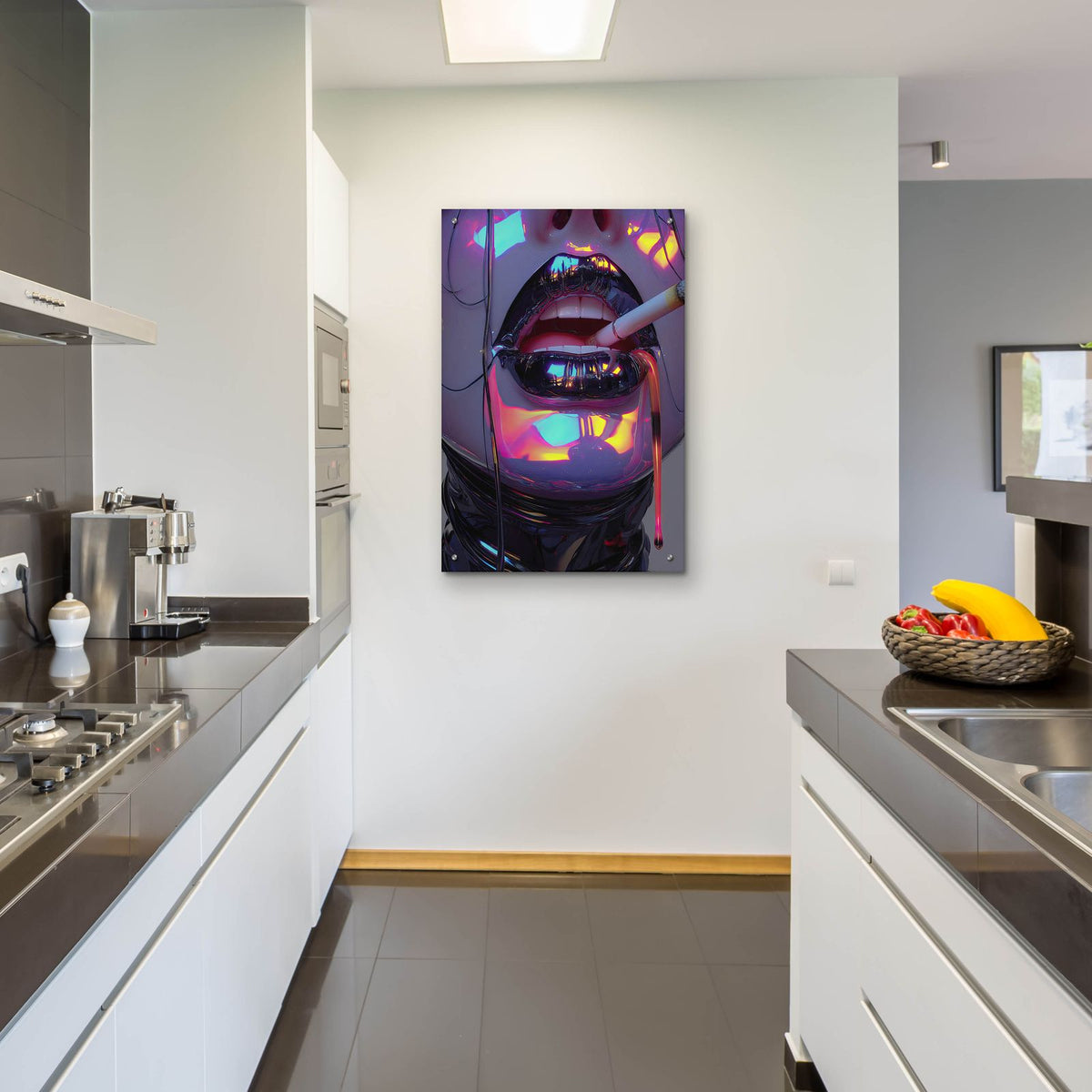 Guilty Pleasure 2 by Ann Klee - 24x36 acrylic wall art in a room
