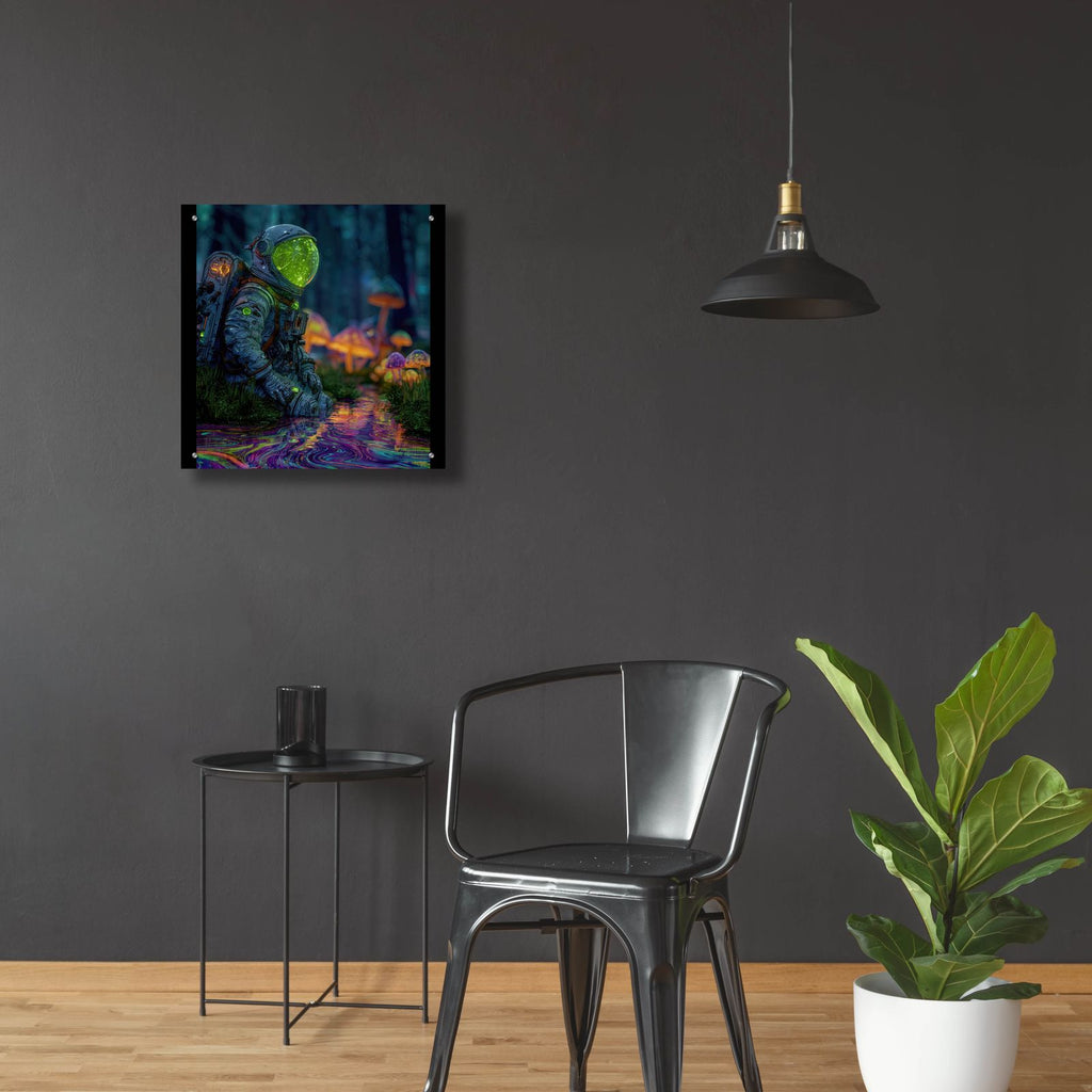 Forest Of The Departed by Ann Klee - 24x24 acrylic wall art in a room