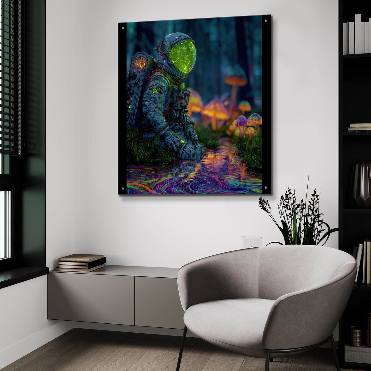 Forest Of The Departed by Ann Klee - 36x36 acrylic wall art in a room