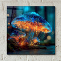 Ethereal Glow Of The Mushroom 2 by Ann Klee - 12x12 acrylic wall art in a room