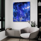 Cosmic Trip by Ann Klee - 36x36 acrylic wall art in a room
