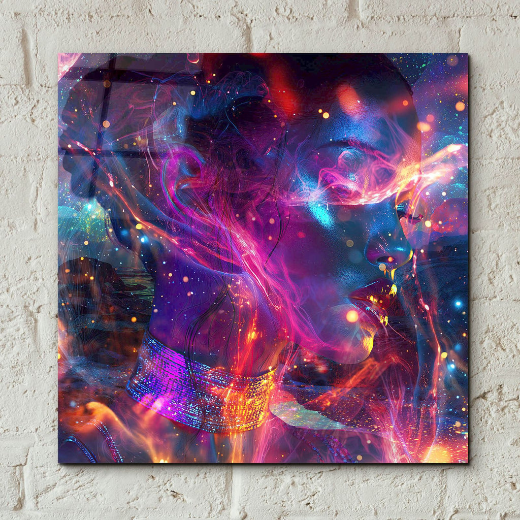 Cosmic Trip 2 by Ann Klee - 12x12 acrylic wall art in a room