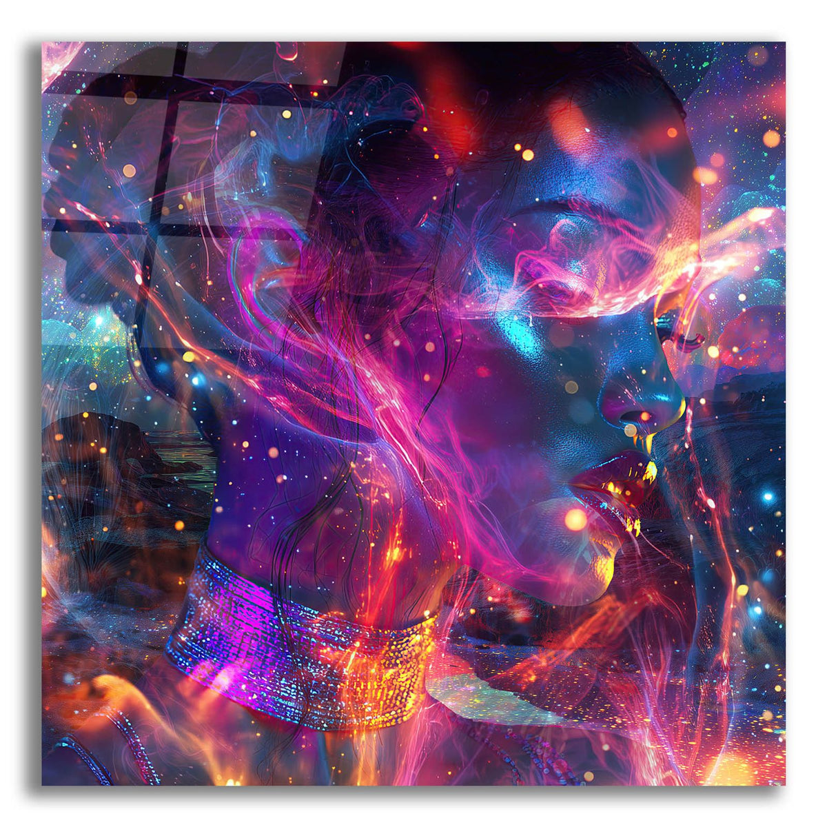 Cosmic Trip 2 by Ann Klee acrylic glass wall art