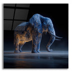 Magestic Moonlight Elephant by Ann Klee acrylic glass wall art