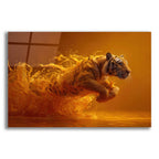 Emerging Tiger by Ann Klee acrylic glass wall art