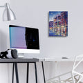 Felix's Restaurant And Oyster Bar New Orleans by ADEL - 12x16 acrylic wall art in a room