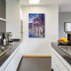 Felix's Restaurant And Oyster Bar New Orleans by ADEL - 24x36 acrylic wall art in a room
