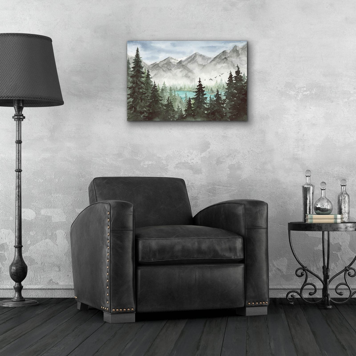 Where The Lake Waits by Anika Goodhue - 24x16 acrylic wall art in a room