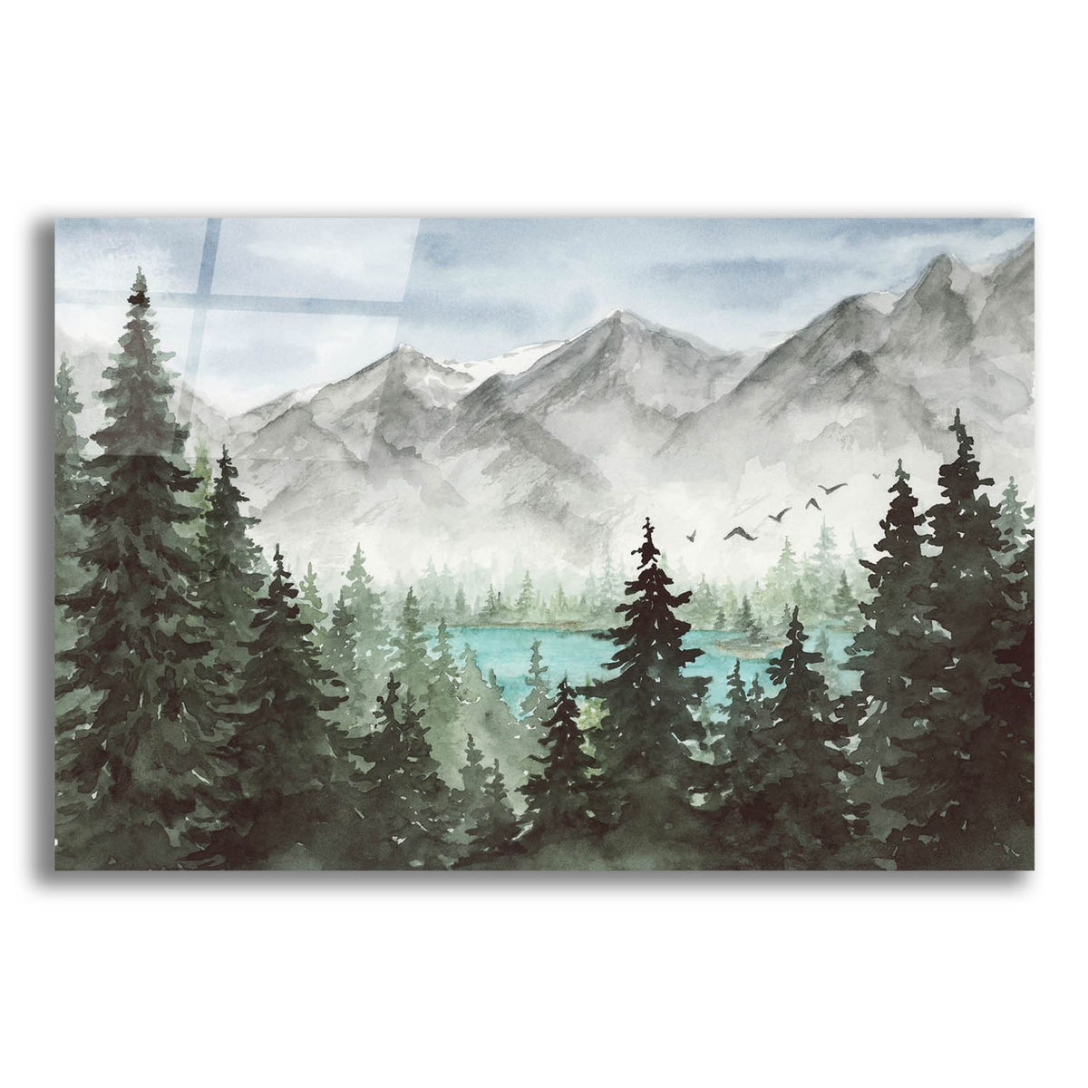 Where The Lake Waits by Anika Goodhue acrylic glass wall art