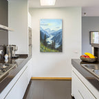 Weaving Through The Mountains by Anika Goodhue - 24x36 acrylic wall art in a room