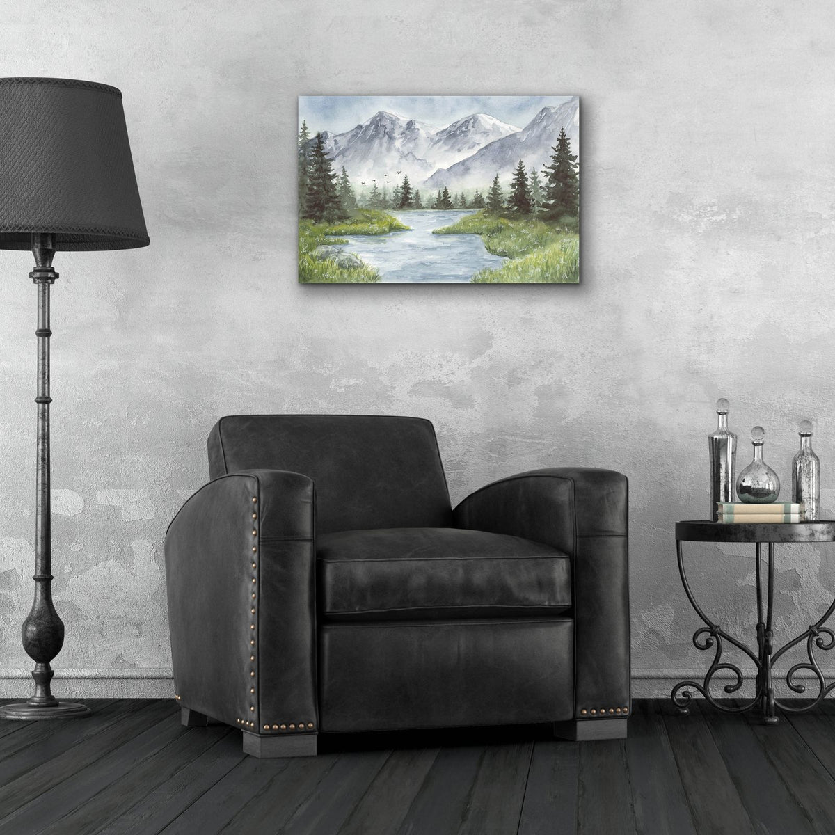 The River Knows The Way by Anika Goodhue - 24x16 acrylic wall art in a room