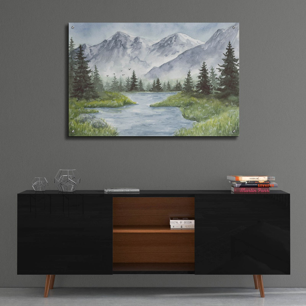 The River Knows The Way by Anika Goodhue - 36x24 acrylic wall art in a room