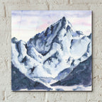 Mountains For Mama by Anika Goodhue - 12x12 acrylic wall art in a room