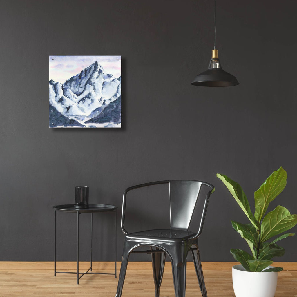 Mountains For Mama by Anika Goodhue - 24x24 acrylic wall art in a room