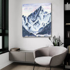 Mountains For Mama by Anika Goodhue - 36x36 acrylic wall art in a room