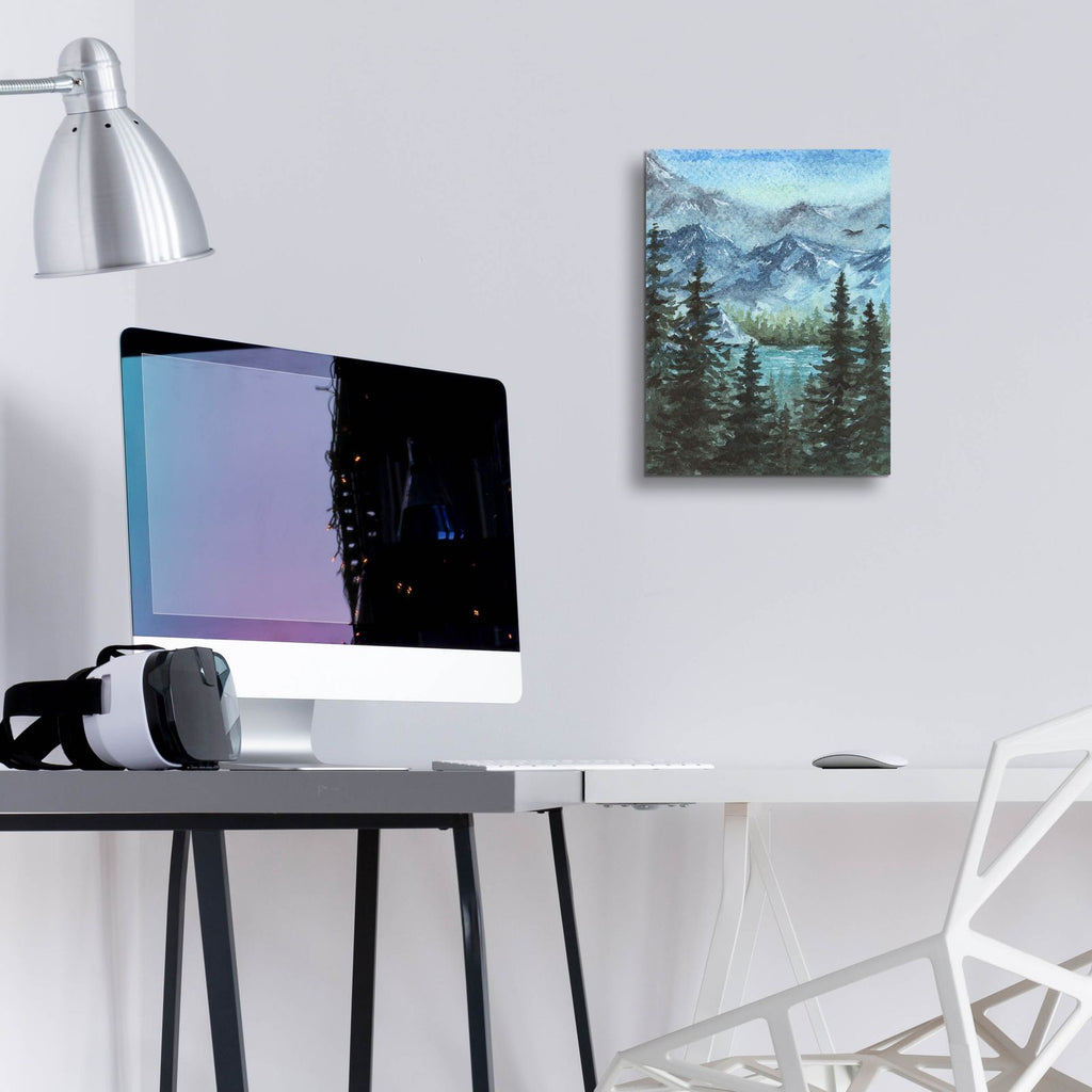 Inspired By Banff - Mini Series by Anika Goodhue - 12x16 acrylic wall art in a room