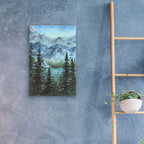 Inspired By Banff - Mini Series by Anika Goodhue - 16x24 acrylic wall art in a room