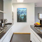 Inspired By Banff - Mini Series by Anika Goodhue - 24x36 acrylic wall art in a room