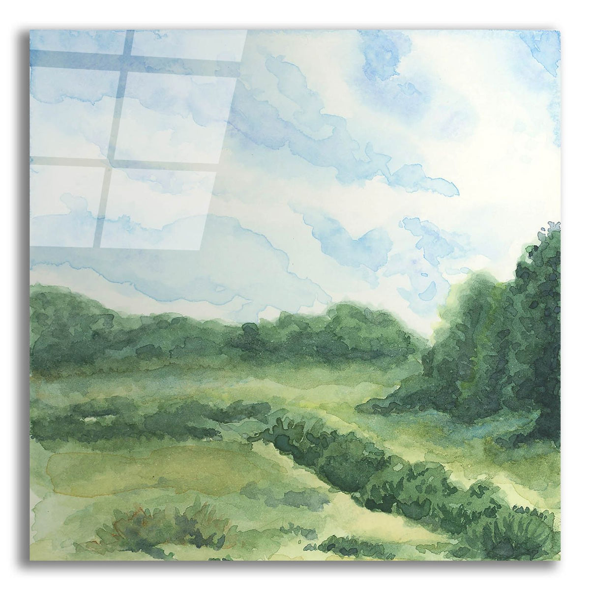 Cornell Farm Boardwalk, South Dartmouth Ma by Anika Goodhue acrylic glass wall art