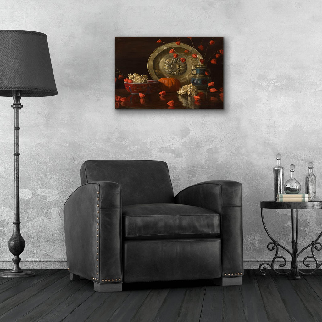 Still Life With Salver by Christopher Pierce - 24x16 acrylic wall art in a room
