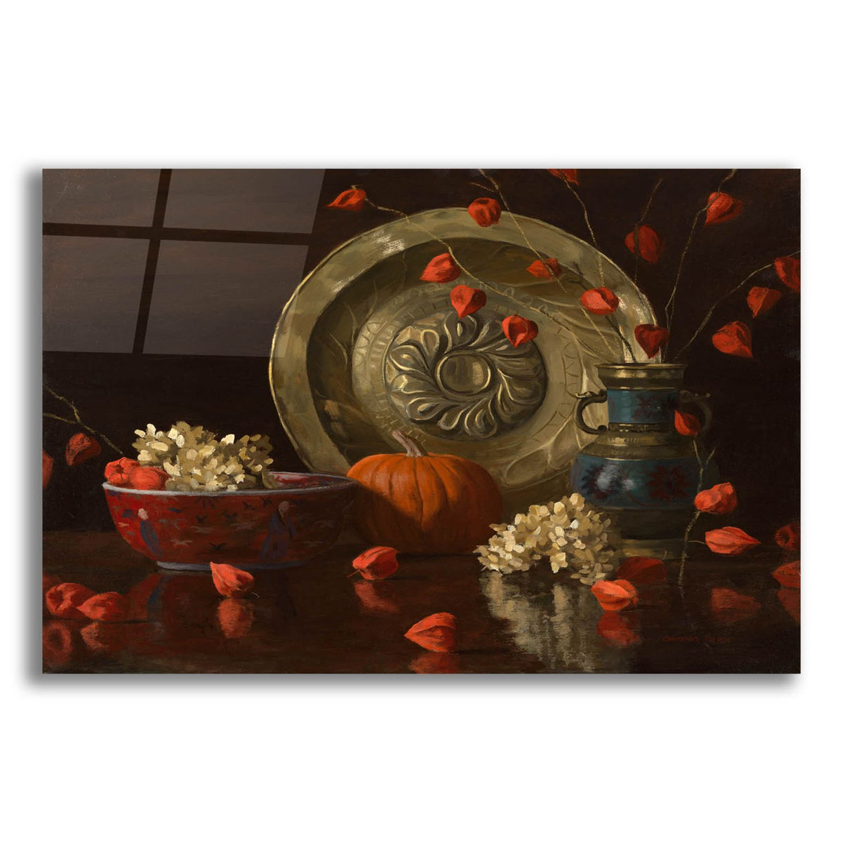 Still Life With Salver by Christopher Pierce acrylic glass wall art