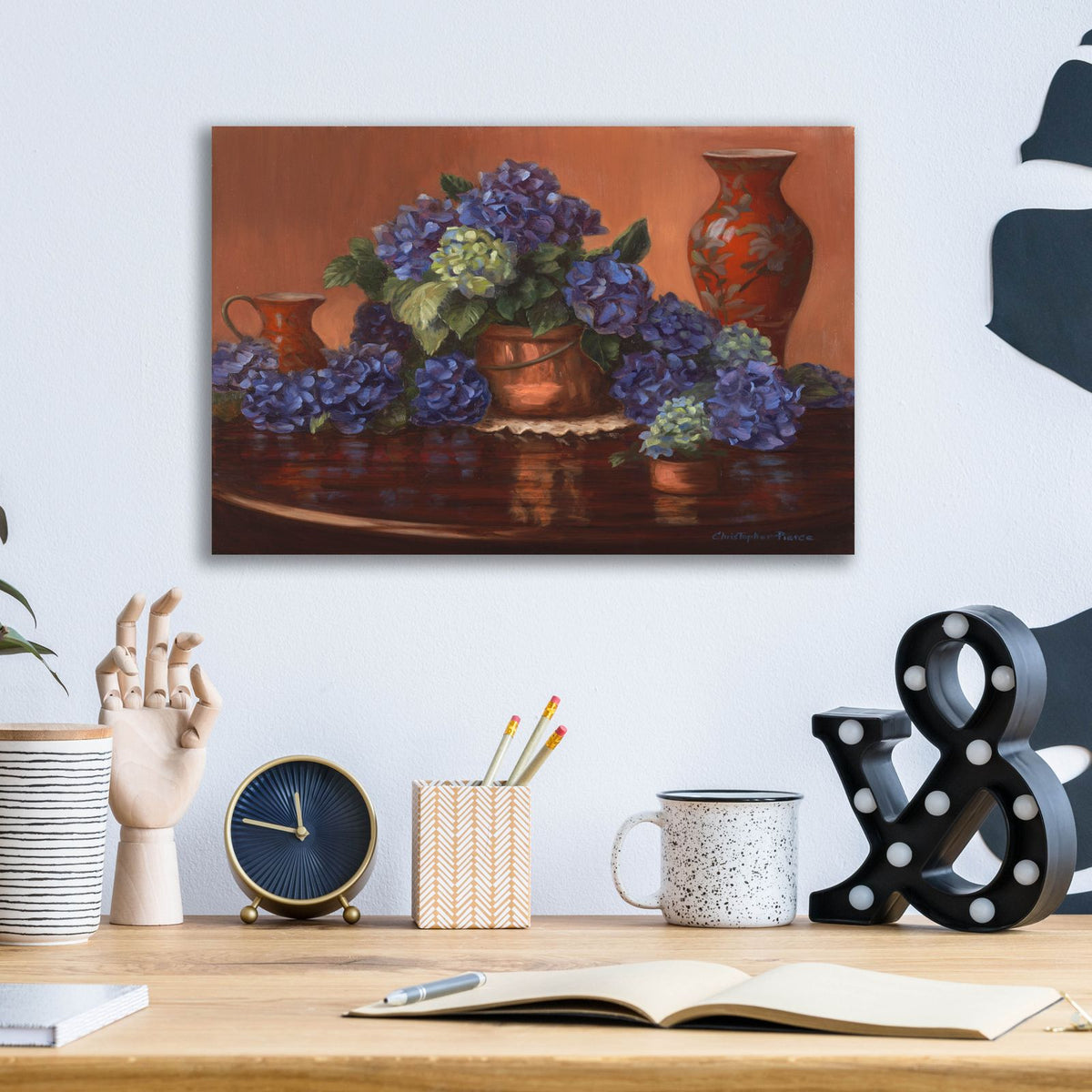 Hearth And Home by Christopher Pierce - 16x12 acrylic wall art in a room
