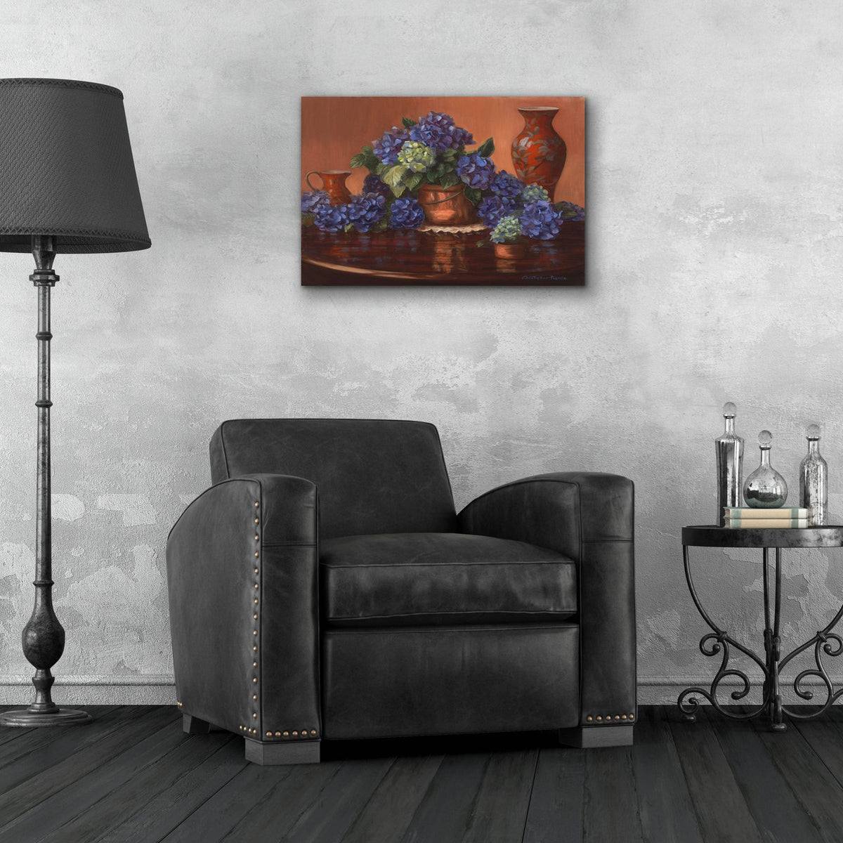 Hearth And Home by Christopher Pierce - 24x16 acrylic wall art in a room
