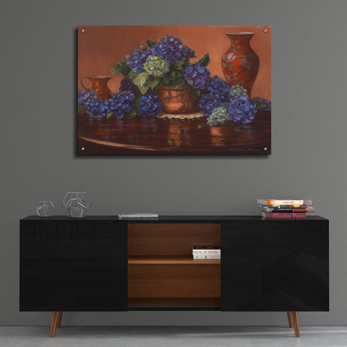 Hearth And Home by Christopher Pierce - 36x24 acrylic wall art in a room