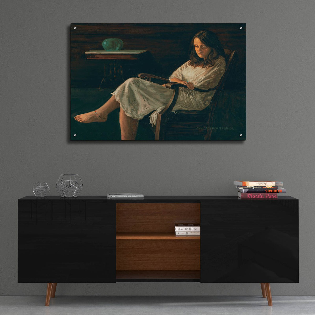 Fragile by Christopher Pierce - 36x24 acrylic wall art in a room