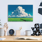 Cloudy Skies 2 by Ann Klee - 16x12 acrylic wall art in a room