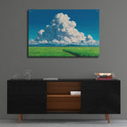 Cloudy Skies 2 by Ann Klee - 36x24 acrylic wall art in a room