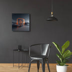 Dream Play Button by Ann Klee - 24x24 acrylic wall art in a room